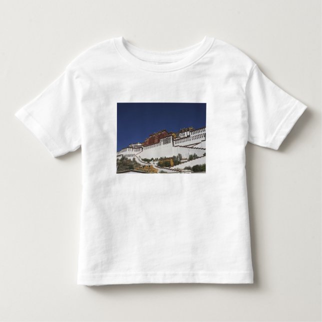 Camiseta De Bebé Palacio Potal en Lhasa, Tíbet. (Anverso)