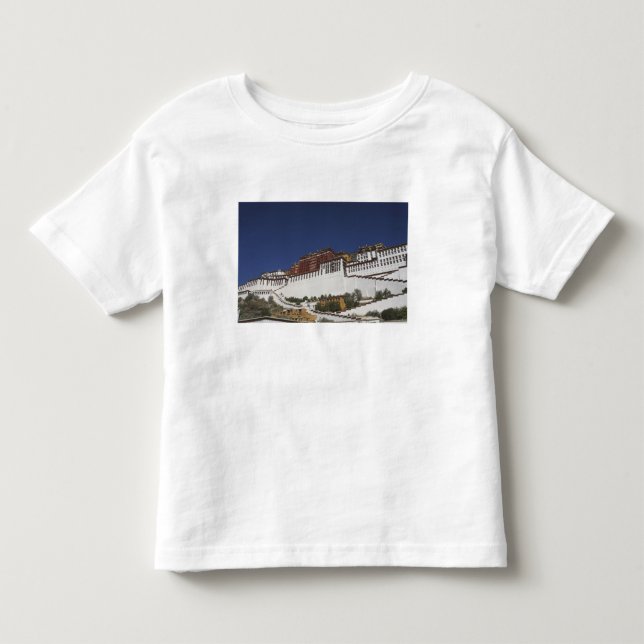 Camiseta De Bebé Palacio Potala en Lhasa, Tíbet. (Anverso)