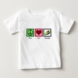 Camiseta De Bebé Paladar de amor por la paz