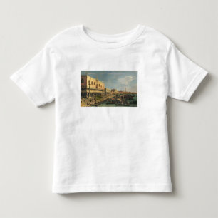 Camiseta De Bebé Palazzo Ducale y el degli Schiavoni, Venic de Riva