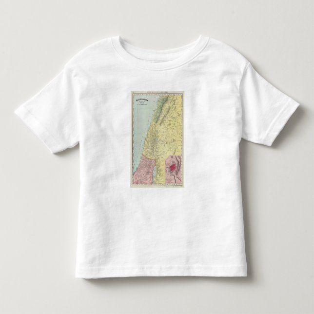 Camiseta De Bebé Palestina 4 (Anverso)