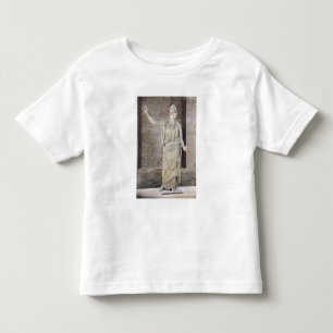 Camiseta De Bebé Pallas de Velletri, estatua de Athena con casco