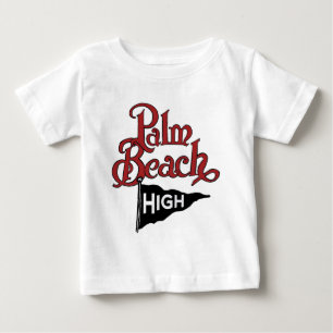 Camiseta De Bebé Palm Beach alto #1