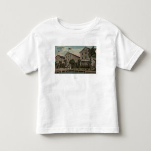 Camiseta De Bebé Palm Beach, FL - vista exterior del Palm Beach
