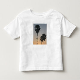 Camiseta De Bebé Palm Trees At Sunset