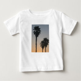 Camiseta De Bebé Palm Trees At Sunset