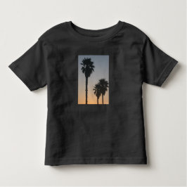 Camiseta De Bebé Palm Trees At Sunset