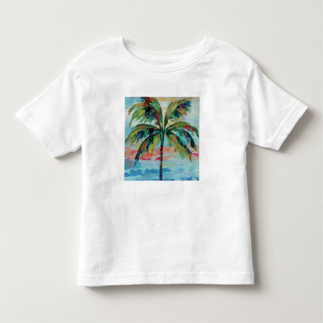 Camiseta De Bebé Palmera tropical 2 del | (Anverso)