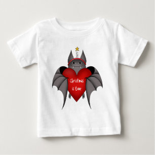 Camiseta De Bebé Palo divertido amoroso del navidad