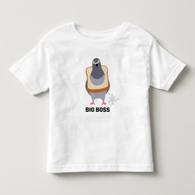 Camiseta De Bebé Paloma - Rey de la ciudad (Anverso)