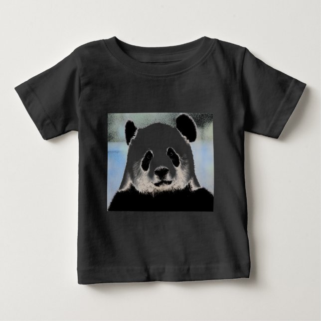 Camiseta De Bebé Panda (Anverso)
