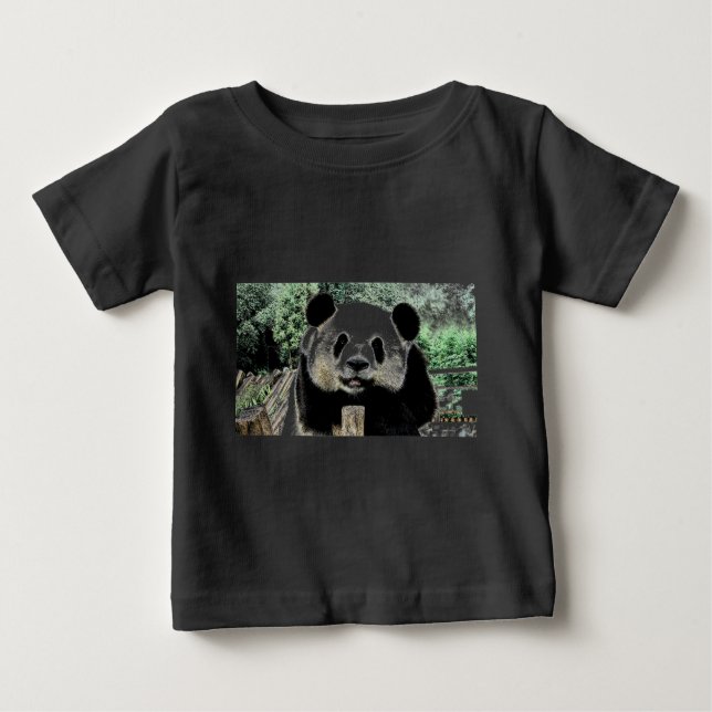 Camiseta De Bebé Panda (Anverso)