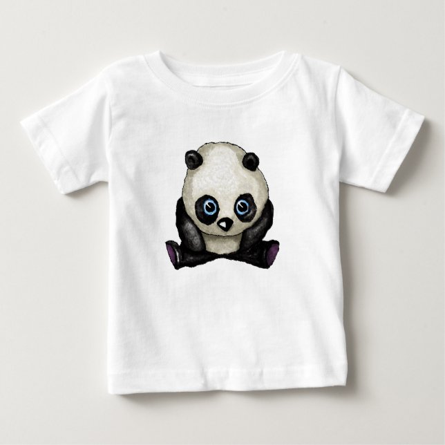 Camiseta De Bebé Panda (Anverso)