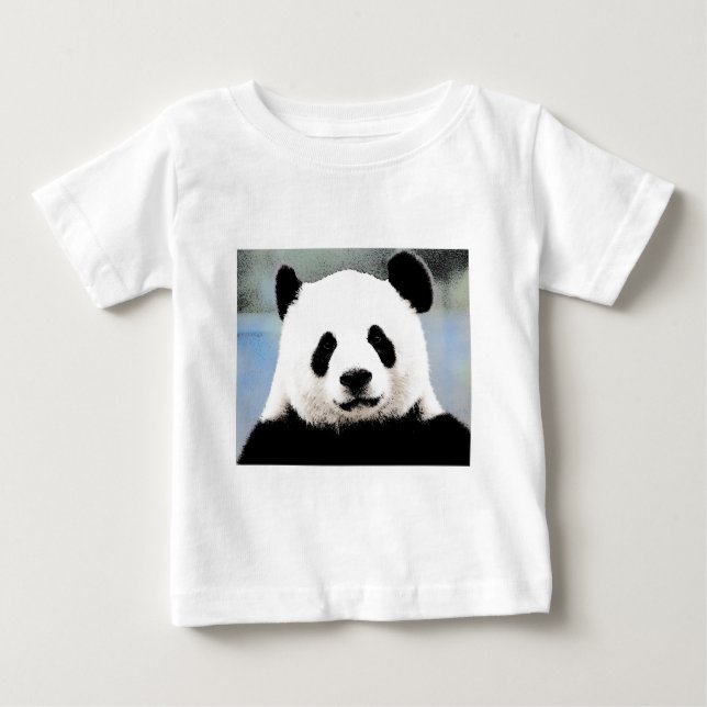 Camiseta De Bebé Panda (Anverso)