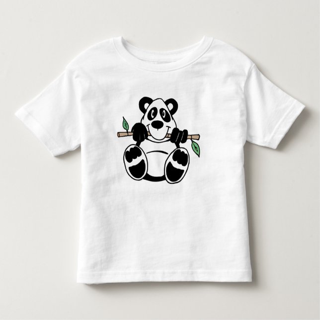 Camiseta De Bebé Panda (Anverso)