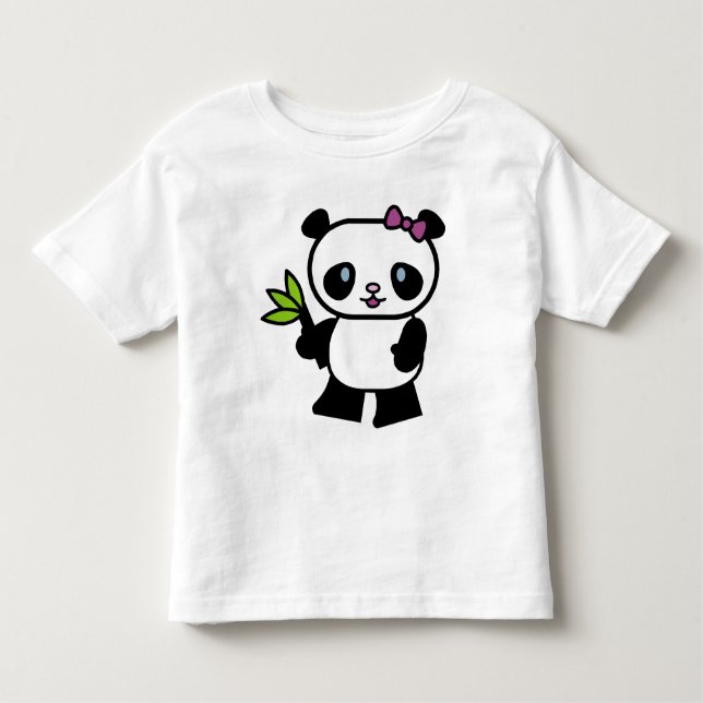 Camiseta De Bebé Panda (Anverso)