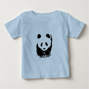 Camiseta De Bebé Panda