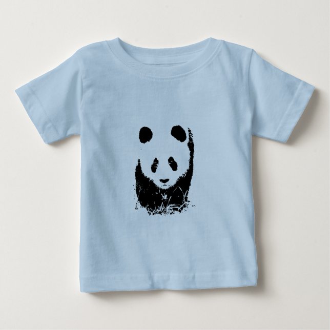 Camiseta De Bebé Panda (Anverso)