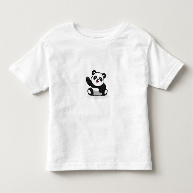 Camiseta De Bebé Panda (Anverso)