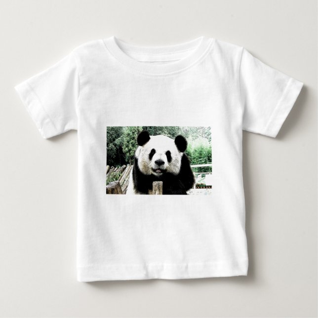 Camiseta De Bebé Panda (Anverso)
