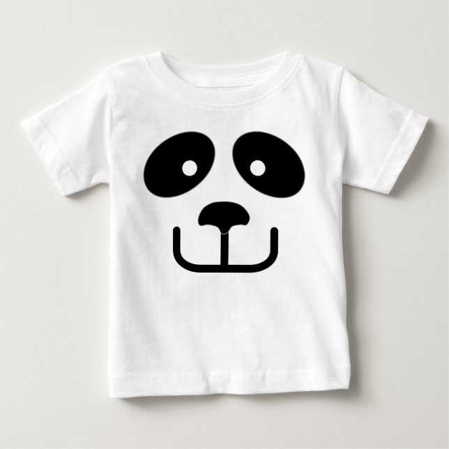 Camiseta De Bebé Panda (Anverso)