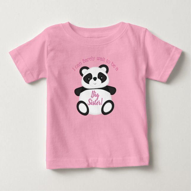 Camiseta De Bebé Panda Bear Baby Shower (Anverso)