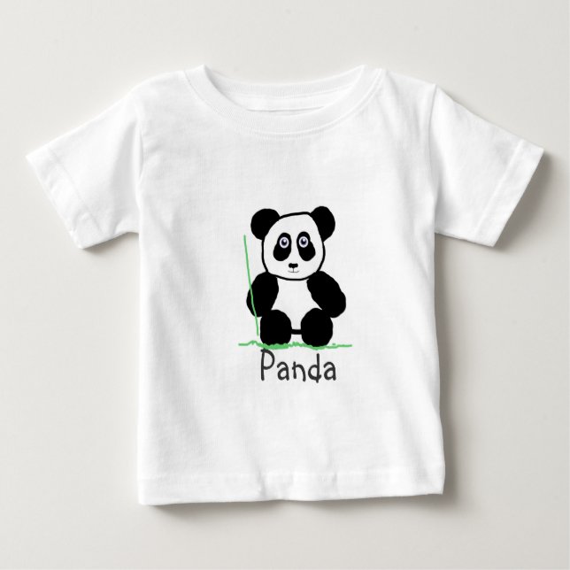 Camiseta De Bebé Panda bear t-shirt (Anverso)