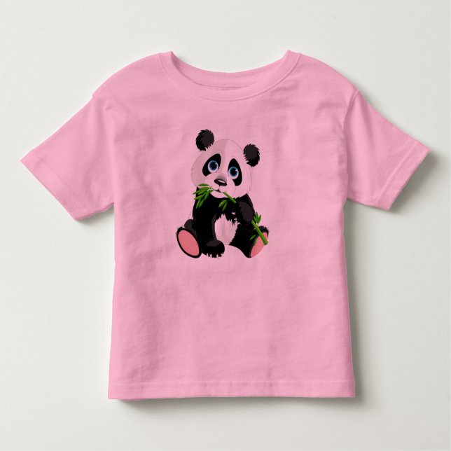 Camiseta De Bebé Panda Bear Todd;er T-Shirt (Anverso)
