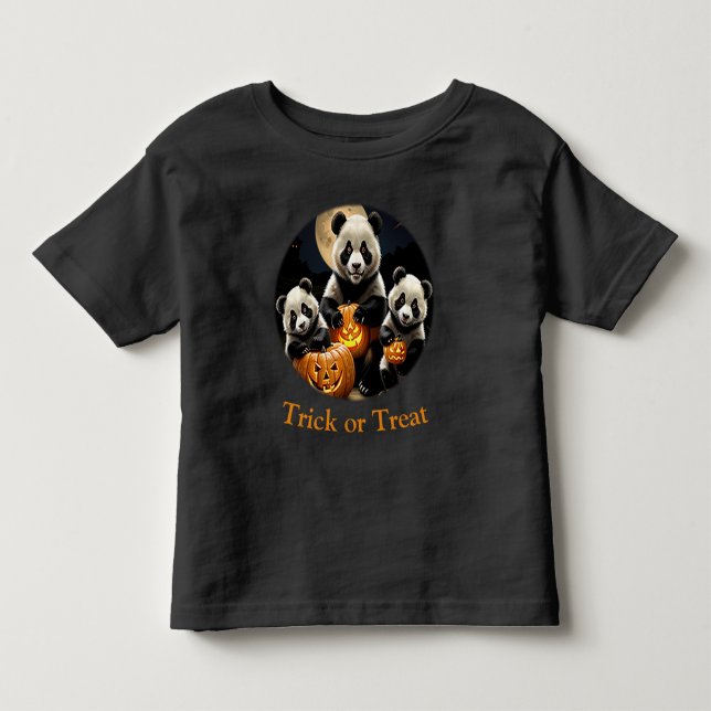 Camiseta De Bebé Panda Bears (Anverso)
