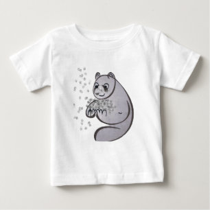 Camiseta De Bebé Panda Bears