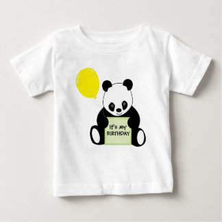 Camiseta De Bebé Panda con edad conocida adaptable y más del