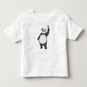 Camiseta De Bebé Panda con Tulip