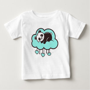 Camiseta De Bebé Panda de estilo personalizado