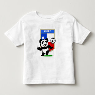 Camiseta De Bebé Panda del fútbol de Chile