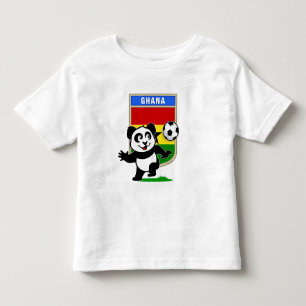 Camiseta De Bebé Panda del fútbol de Ghana