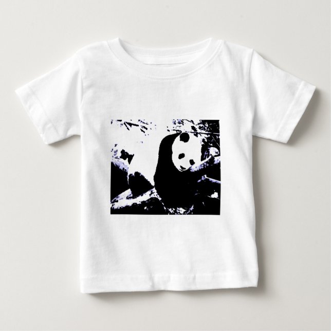 Camiseta De Bebé Panda durmiendo (Anverso)
