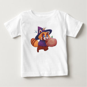 Camiseta De Bebé Panda espacial Halloween