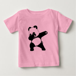Camiseta De Bebé Panda haciendo dab