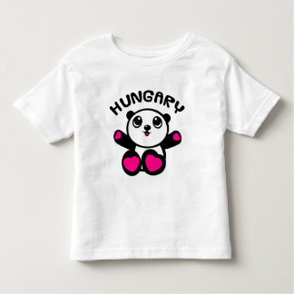 Camiseta De Bebé Panda Hungría de la panda