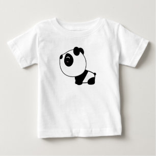 Camiseta De Bebé Panda infantil lindo