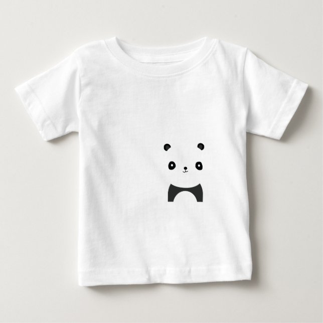 Camiseta De Bebé Panda pacífico (Anverso)