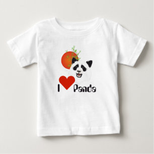 Camiseta De Bebé Panda pequeña (Ailurus - Shirt fulgens)