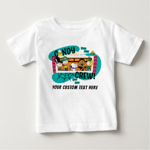 Camiseta De Bebé Pandilla de Cacahuetes Crew de Dulces Halloween