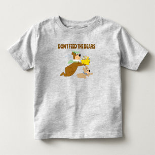 Camiseta De Bebé Pánico de Oso Yogi y Boo-Boo