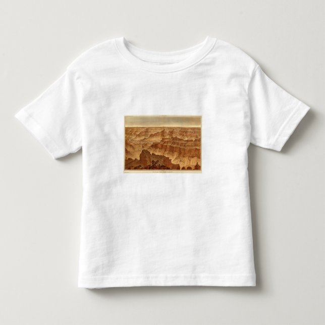 Camiseta De Bebé Panorama del punto sublime (Anverso)