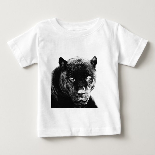 Camiseta De Bebé Pantera negra Jaguar (Anverso)