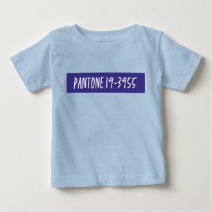 Camiseta De Bebé Pantone 19-3955
