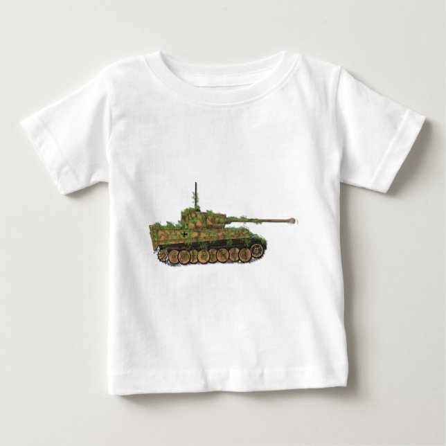 Camiseta De Bebé Panzer VI Tiger89 (Anverso)