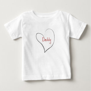 Camiseta De Bebé Papá Amo