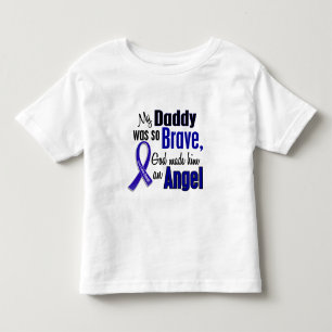 Camiseta De Bebé Papá del ÁNGEL 1 del cáncer de colon